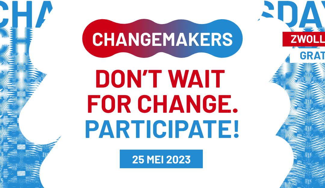 Eerste editie festival Changemakers op 25 mei in Zwolle